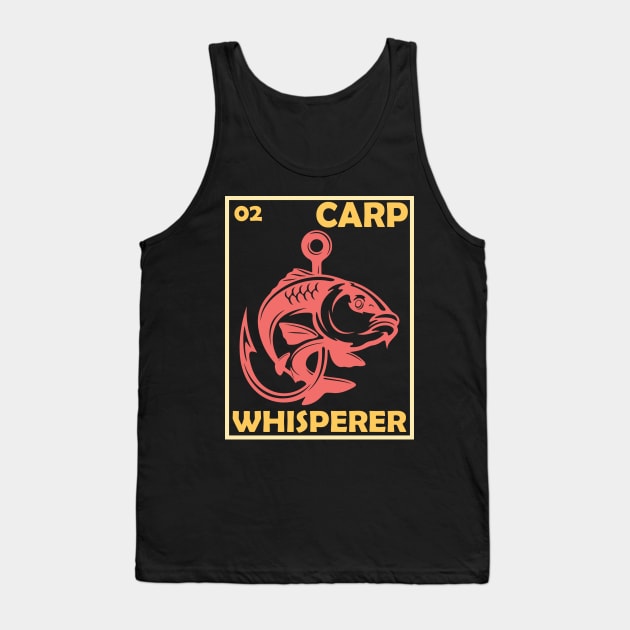 Carp Fishing Whisperer Tank Top by Leonitrias Welt